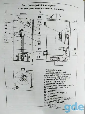 Напольный газовый котел АОГВ-17, фотография 5