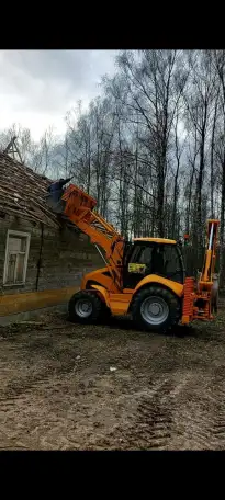 Снос строений и вывоз мусора, выравнивание участка, фотография 2
