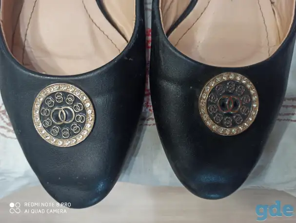 Туфли-лодочки GOMEORTABLE размер 38 чёрного цвета., фотография 2
