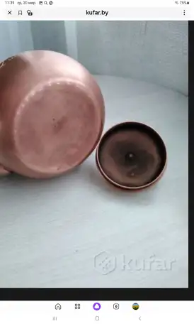 Чайник медный, фотография 3