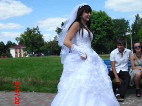 продам свадебное платье 42-46 р-р, фотография 3