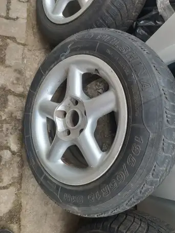 Диски литые R15 на 5 отв 120 стояли BMW318, фотография 2
