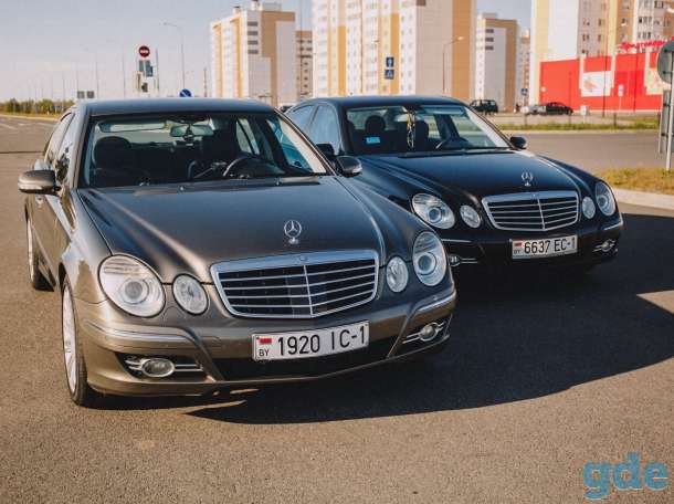 Свадебный кортеж Mercedes-Benz E-CLass, фотография 4