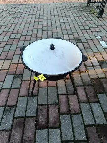 Казан с крышкой узбекский 22л., фотография 3