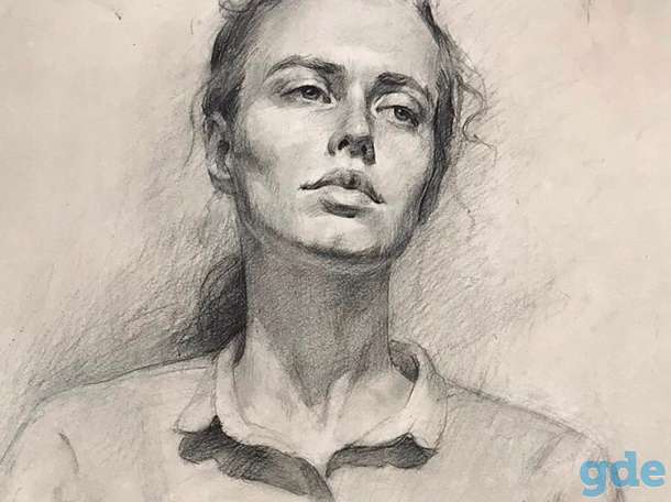 Рисую портреты на заказ, а так же помогу студентам с работами по Академ. Рисунку, фотография 2