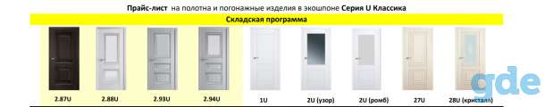 Двери серии U клссика, фотография 2