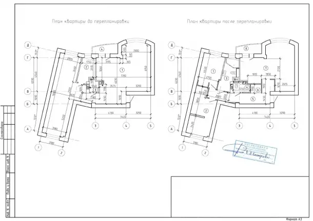 Перепланировка квартир, фотография 1
