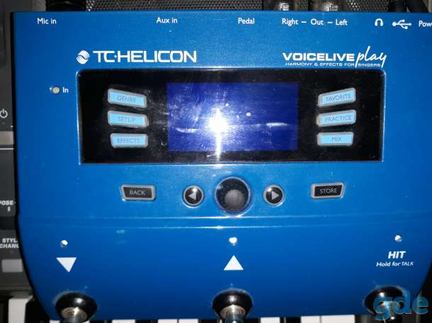Продам вокальный процессор tc helicon, фотография 1