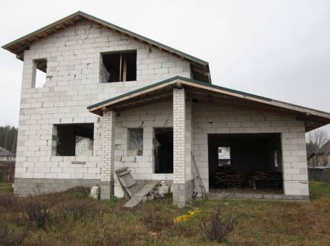 продам   не  достроенный  дом  , фотография 1