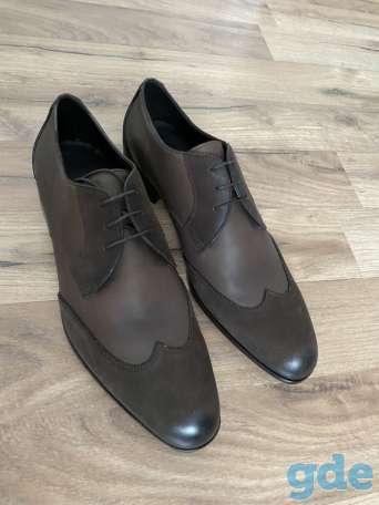 Новые туфли Zegna 8 12 стелька 29 см, фотография 2