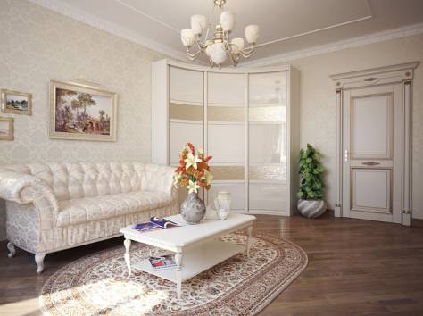 Радиусные шкафы купе, фотография 4