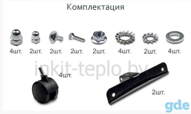 Инфракрасный обогреватель СТН 300 Вт с регулятором черный, фотография 2
