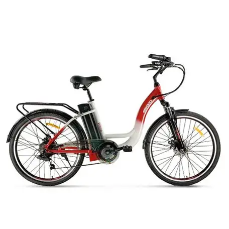 Электровелосипед eltreco white 250w, фотография 4