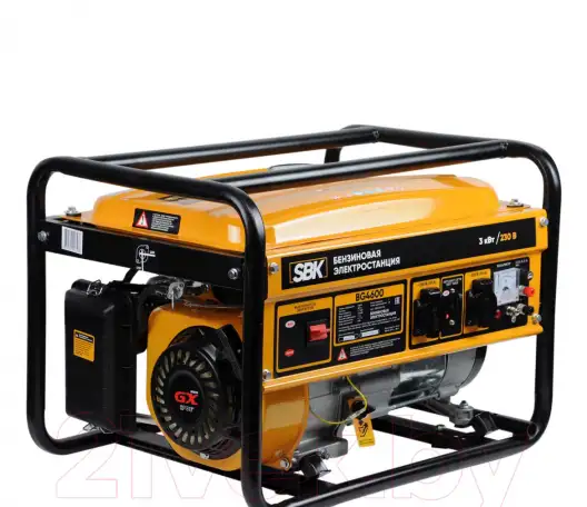 Бензиновый генератор SBK BG4600, фотография 2