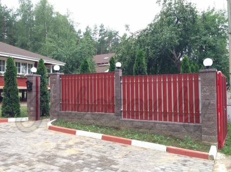 Заборы всех видов. Фото заборов. Цена. Установка заборов, фотография 6