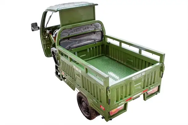 Грузовой электротрицикл rutrike гермес 1500 60v1200w, фотография 3