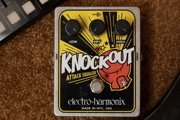 Гитарная педаль эффектов Electro Harmonix Knockout Attack Equalizer, фотография 2