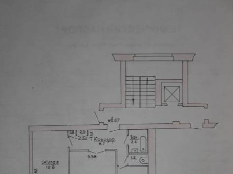 Продам 2-ух комнатную квартиру в центре Лиды, д 17 А кв 67, фотография 2