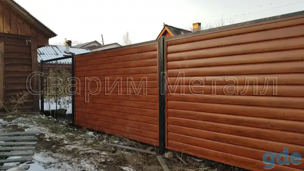 Заборы из металла всех видов, фотография 6