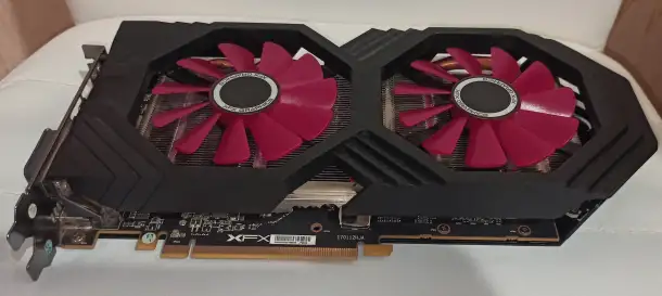 видеокарта AMD XFX RX 580 4gb 2304sp, фотография 3