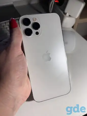 Продам iPhone 12 Pro MAX 256g silver аккамулятор 87%, фотография 1