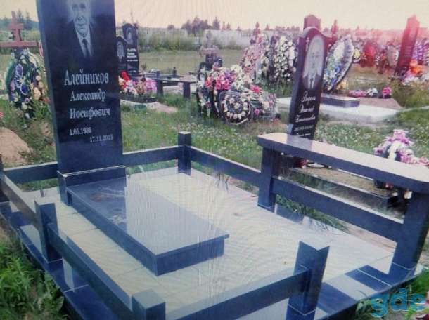 Памятники,установка,благоустройство,оградки, фотография 4