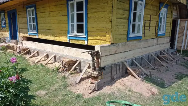 Замена венцов дома, фотография 1