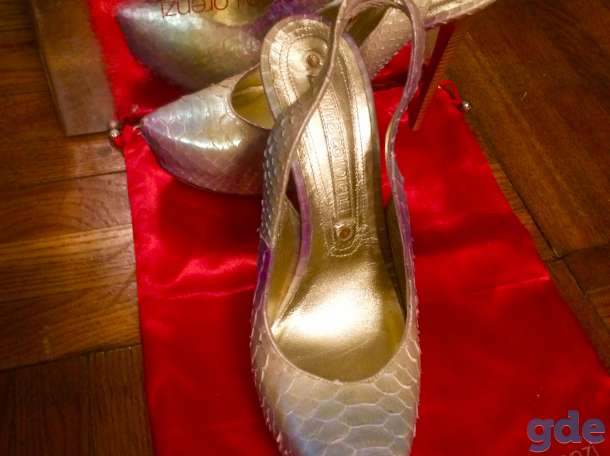 Продаю новые туфли-слингбэки Gianmarco Lorenzi 39-40 размер, фотография 4