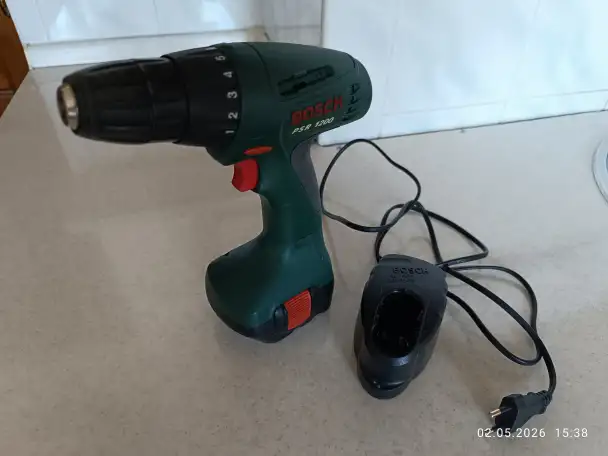Шуруповерт Bosch PSR 1200 Li-on 12 v; 3,4 а/ч, фотография 2