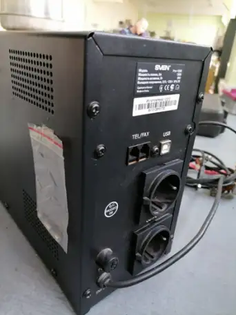 Источник бесперебойного питания SVEN Pro1500 продается без акб, фотография 2