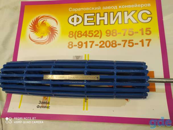 Изготовление конвейерных барабанов: приводных, натяжных, холостых и др. по Вашим параметрам, фотография 3