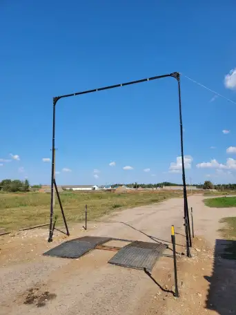 Рамка для дезинфекции автотранспорта, фотография 8