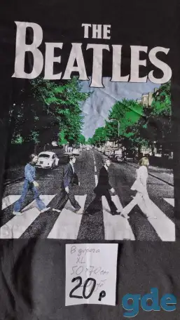 Майки рок-групп: BEATLES- Abbey road, фотография 2