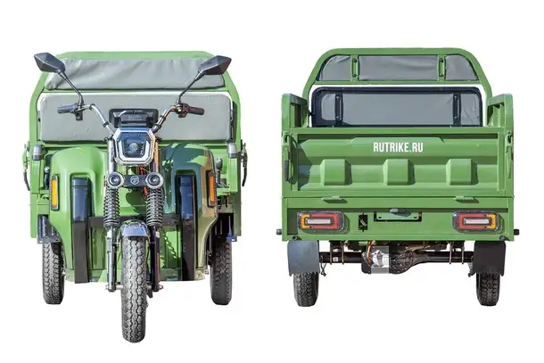 Грузовой электротрицикл rutrike маяк 1600 60v1000w, фотография 7