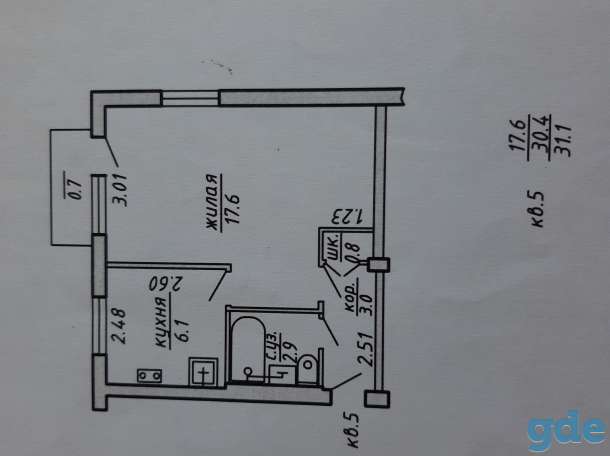 Продажа квартиры 1к, Правды 53а, фотография 1