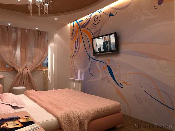 Дизайн интерьера дома, квартиры. 3D-визуализация, фотография 3