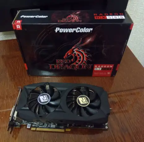 Видеокарта PowerColor RX 580 8Gb, фотография 1