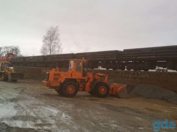 Услуги по перевозке, приемке и выгрузке железнодорожных вагонов с грузами (песок, щебень, гравий, отсев, кирпич и др.), фотография 1