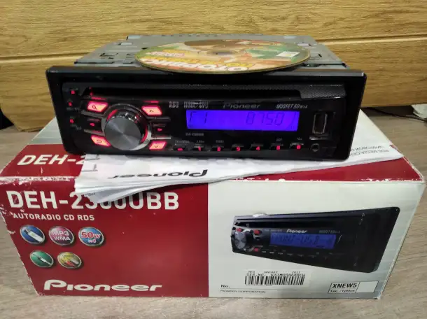 Автомагнитола CDMP3 Pioneer USB оригинал, фотография 1