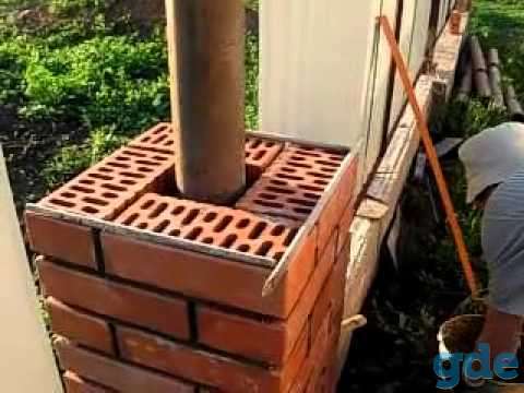 Столбы кирпичные, фотография 1