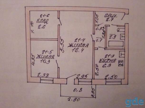 Продам 2х комнатную квартиру, ул. Колхозная д.22, фотография 1