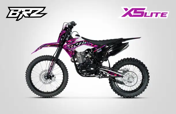 Мотоцикл brz x5 lite 21/18 (165fmm, 2022 г.) purple, фотография 3