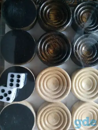 Hарды  шахматы из натурального дерева  60 х 60 см  Tavla , backgammon, фотография 9