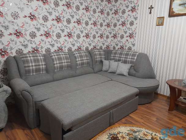 Продам диван кресло журнальный столик, фотография 4