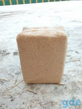 Опилки сухие сжатые, фотография 1