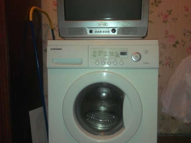 продам стиральную машинку самсунг и телевизор витязь, фотография 1