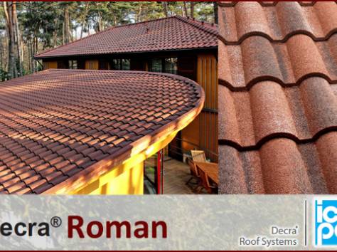 Композитная черепица Decra Roman, фотография 1