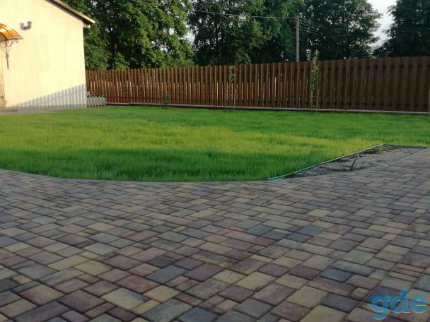 Укладка тротуарной плитки, фотография 2