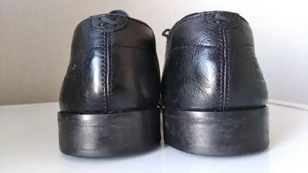 Муж. туфли из натур. кожи Германия 43-43,5 р-р, фотография 6