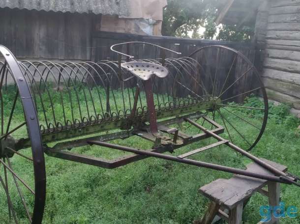 Продам грабилку конную для сена, фотография 1